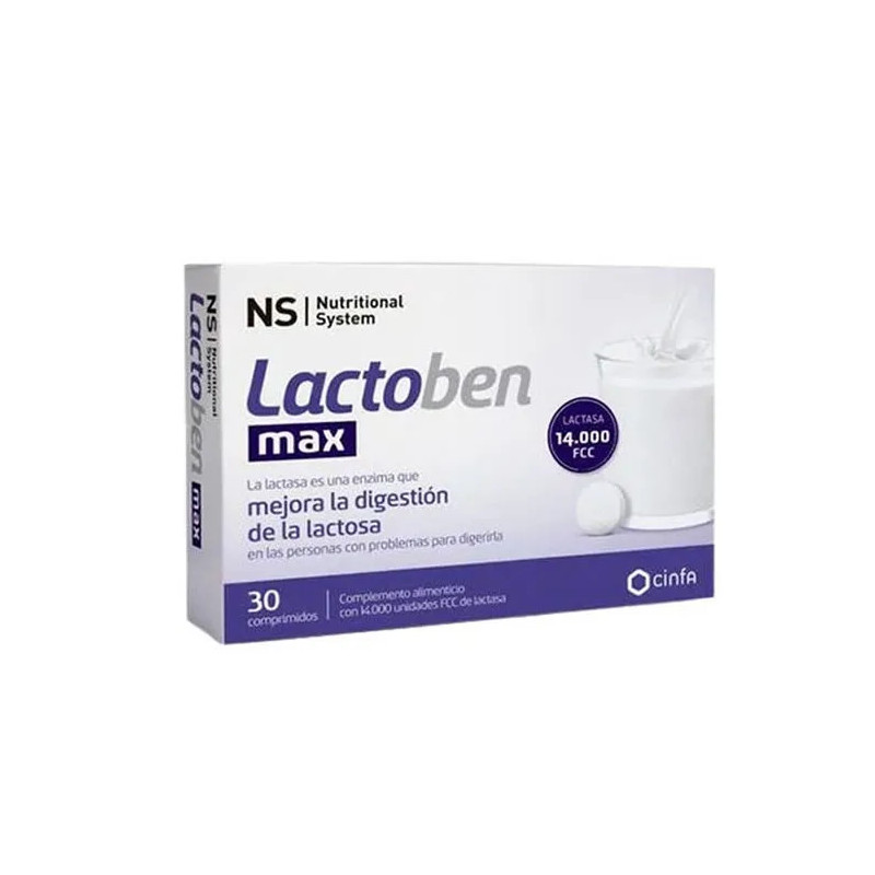 NS Lactoben Max 30 Comprimés - Probiotiques Kermatone