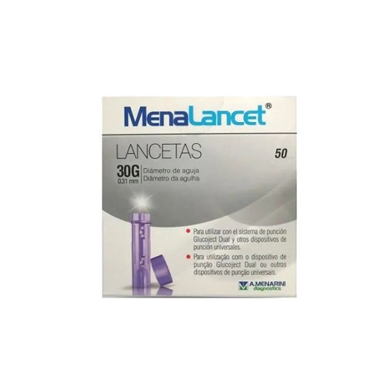Lancettes Menalancet - Mesure Glycémie Facile & Kermatone