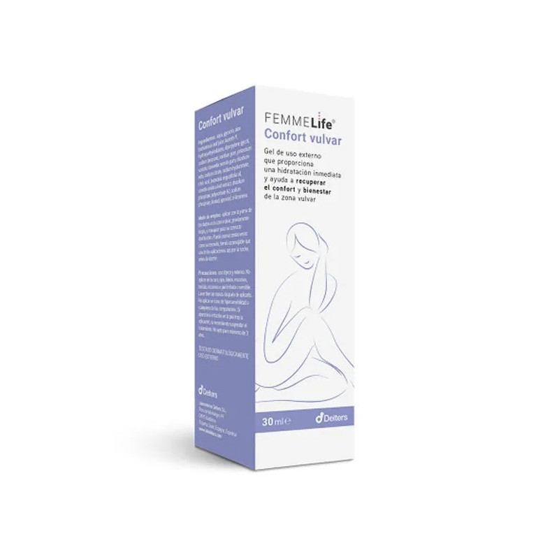 Femmelife Confort Vulvaire 30ml - Soin Apaisant Kermatone