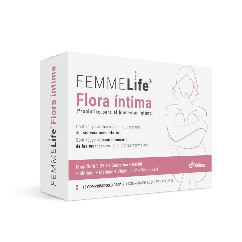 Femmelife Intimate Flora - Complément Santé Intime Kermatone