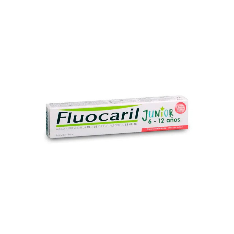 Fluocaril Junior Gel aux Fruits Rouges 75ml