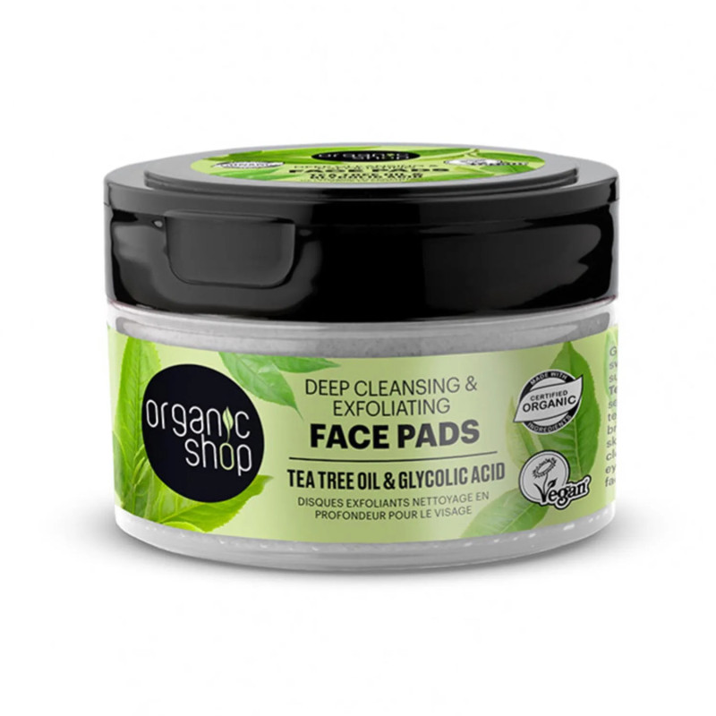 Disques Exfoliants Tea Tree - Nettoyage Profond | Kermatone