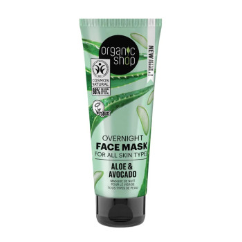 Masque Visage Nuit Aloe Vera - Hydratation Intense Kermatone