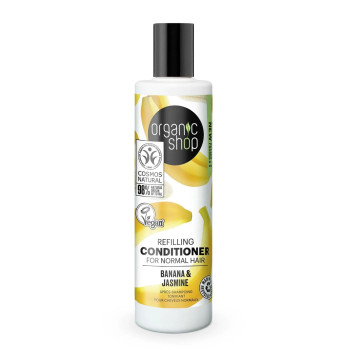 Organic Shop Après-shampooing Banane 280ml - Kermatone