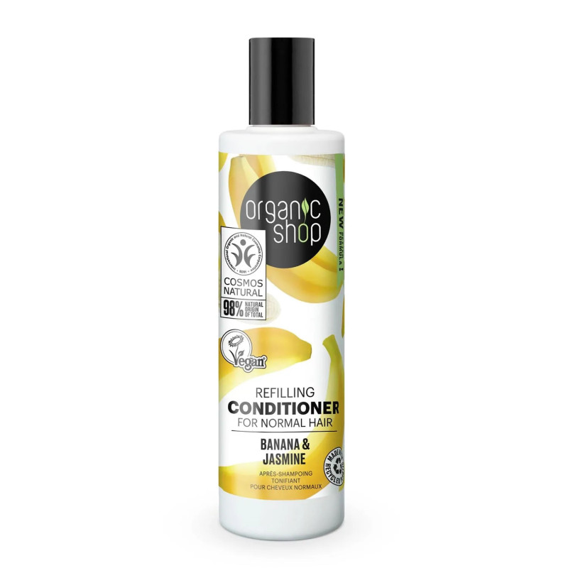 Organic Shop Après-shampooing Banane 280ml - Kermatone