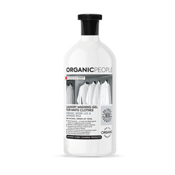 Organic People Gel de Lavage pour Vêtements Blancs 200ml
