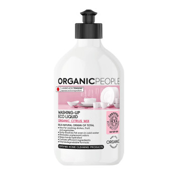 Liquide Vaisselle Éco Agrumes 200ml - Organic People | Kermatone