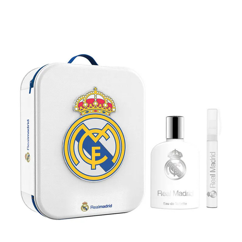 Eau De Toilette Real Madrid 100ml - Coffret Exclusif Kermatone