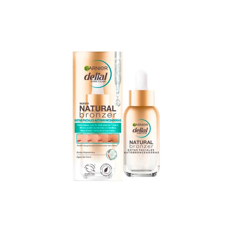 Delial Natural Bronzer Autbronzent 30ml - Kermatone
