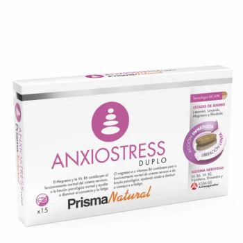 Prisma Natural Anxiostress Duplo 15 Comprimés - Kermatone