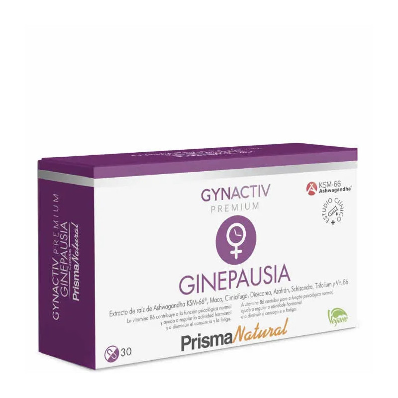 Gynactiv Ginepausia 30 Caps - Équilibre hormonal Femme | Kermatone