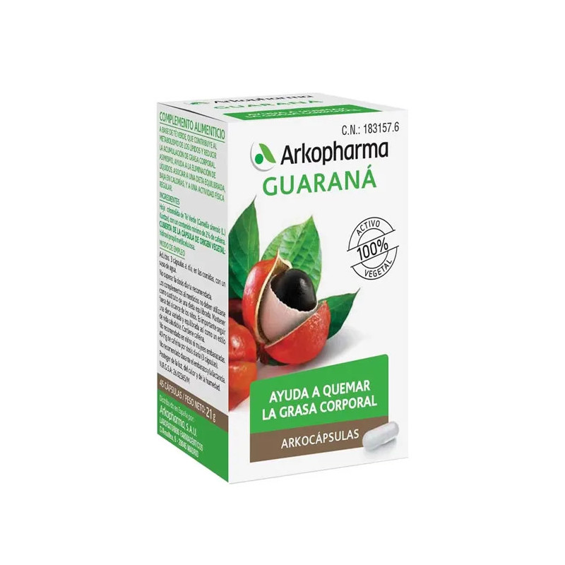 Arkopharma Guarana - Énergie naturelle | Kermatone