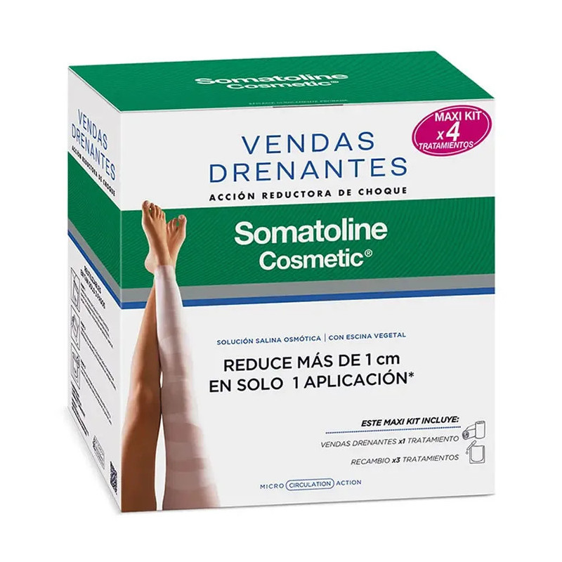 Somatoline Drainage Bandages Maxi Kit - Améliorez votre silhouette | Kermatone