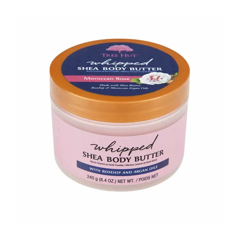 Tree Hut Moroccan Rose Whipped Shea Body Butter 240g - Kermatone