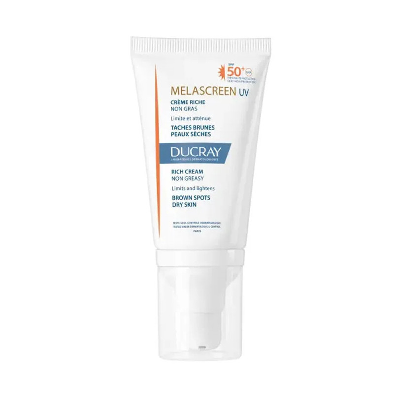 Ducray Melascreen UV Crème Riche SPF50+ - Protection optimale Kermatone