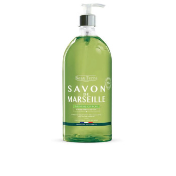 Beauterra Jabón Menta-Limón 1000ml - Fraîcheur & Douceur | Kermatone