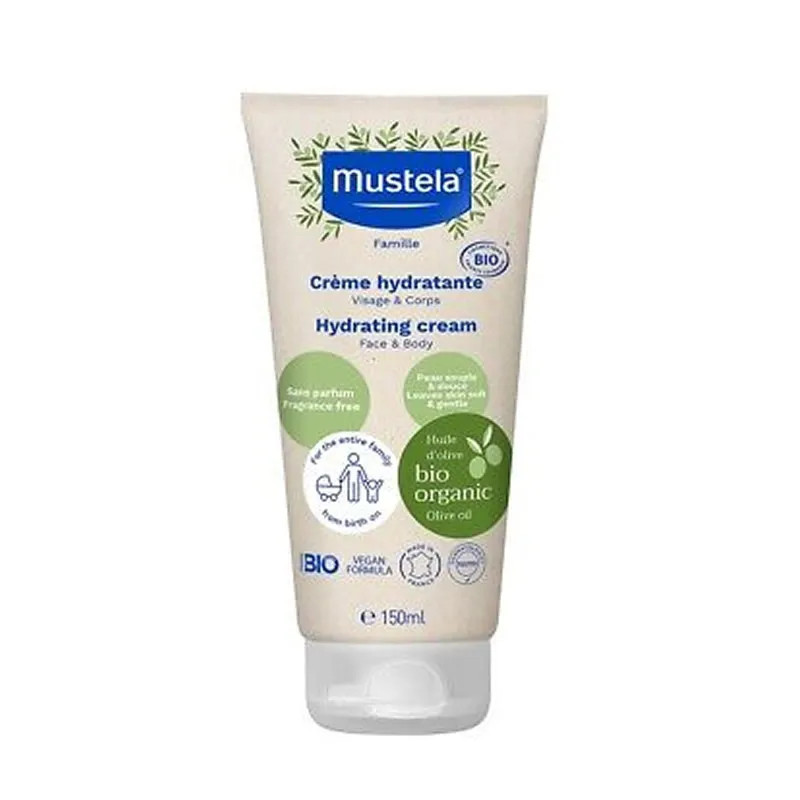 Crème Mustela Hydratante Visage et Corps 150ml - Kermatone