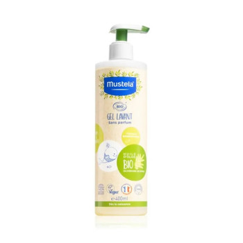 Mustela Gel Shampooing Bio 400ml - Douceur pour Bébé | Kermatone