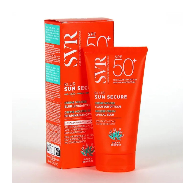 SVR Sun Secure Blur Teinte SPF50 | Protection & Flou Kermatone