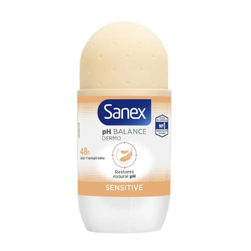 Déodorant Sanex Ph Balance Dermo Sensitive 50ml - Kermatone