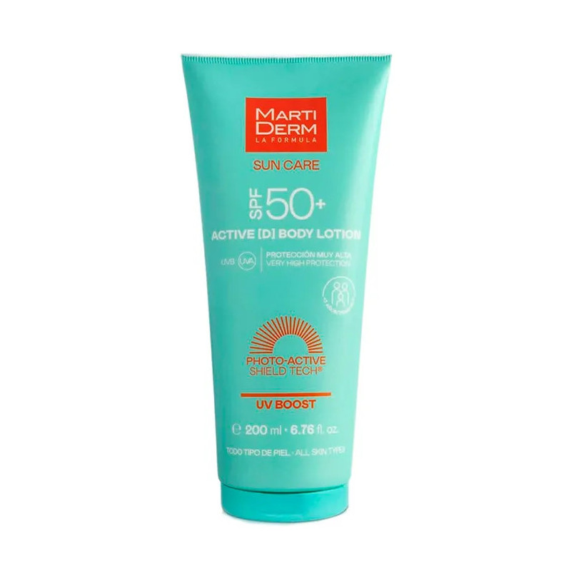 Martiderm Actived D SPF50 : Protection Solaire Énergisante | Kermatone