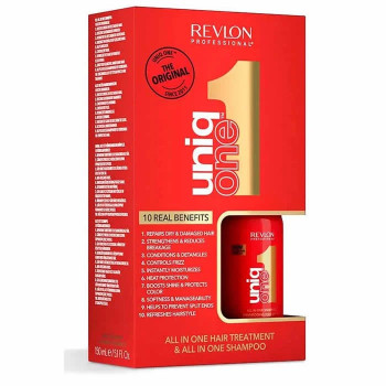 Revlon Uniq One & Shampoo Duo - Soins Capillaires Kermatone