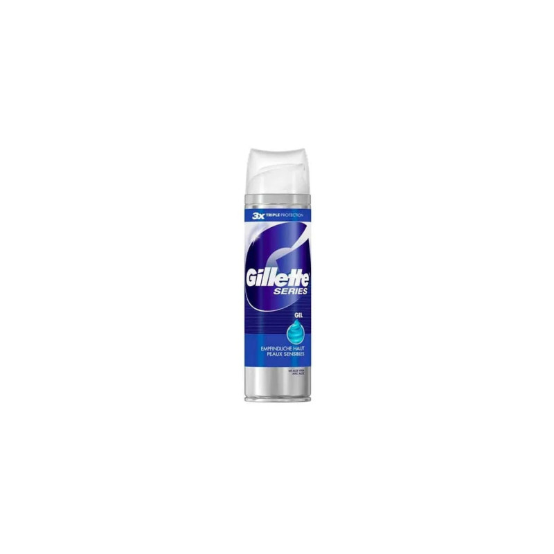 Gillette Series Gel À Raser Peaux Sensibles - Kermatone