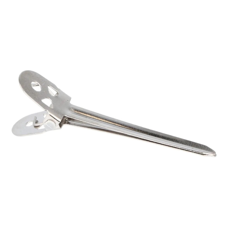 Eurostil Metalica Pinza De Pelo Mediana - Coiffure Stylée | Kermatone