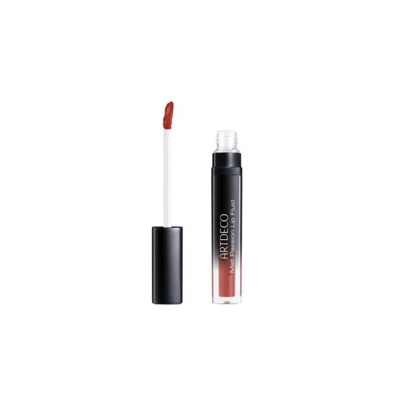 Artdeco Mat Passion Lip Fluid 51-Burnt Rose - Kermatone