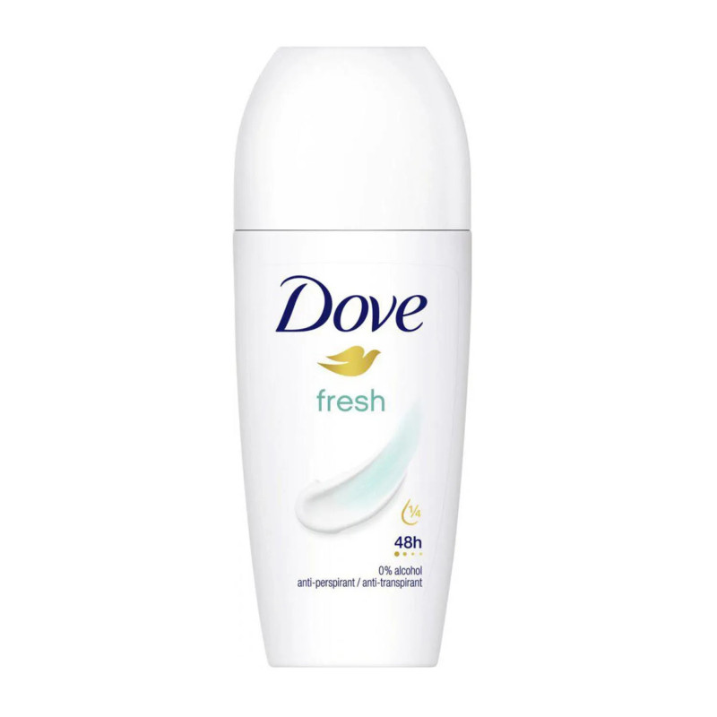 Dove Fresh Roll-On 50ml - Déodorant Efficace - Kermatone