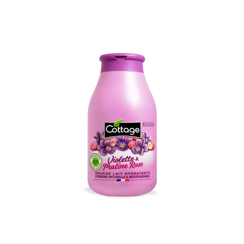 Cottage Gel Douche Violette 250ml - Kermatone