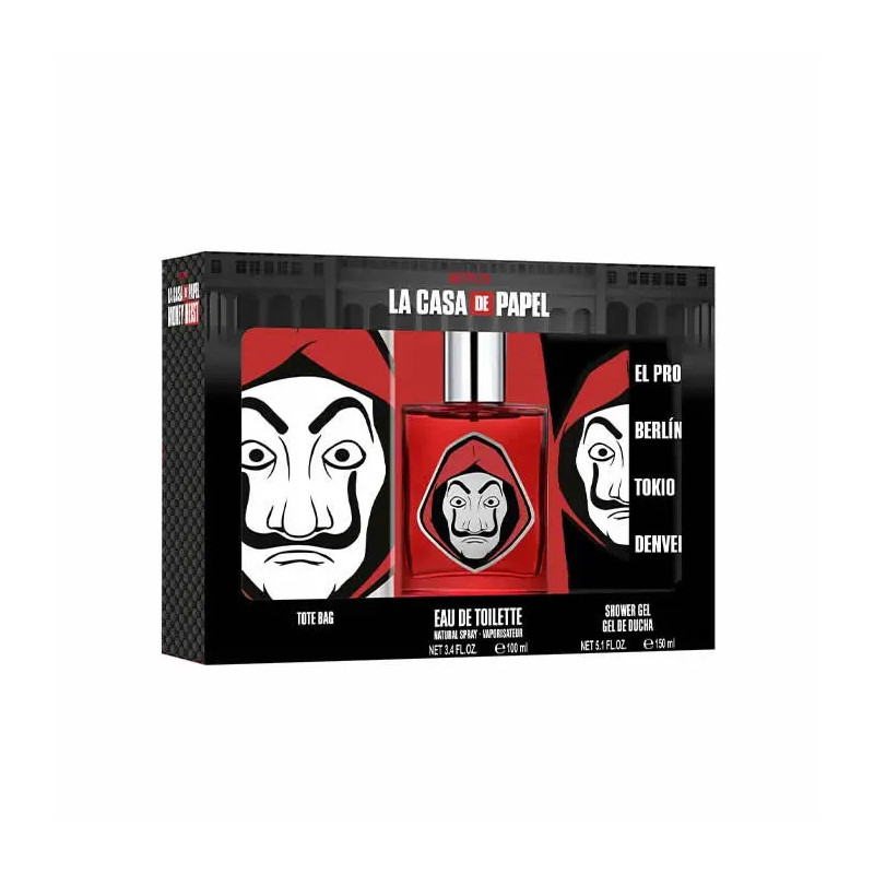 Eau De Toilette La Casa De Papel 100ml - Kermatone