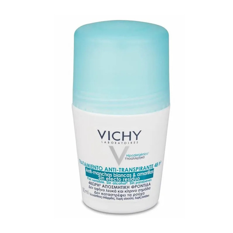 Déodorant Roll On Vichy 48h - Efficacité Durable | Kermatone