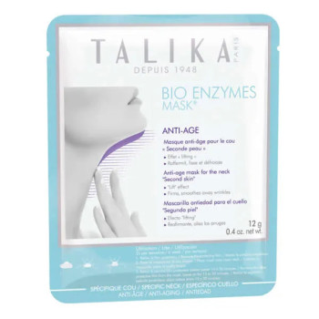 Masque Bio Enzyme Anti-Âge Cou Talika 12g | Kermatone