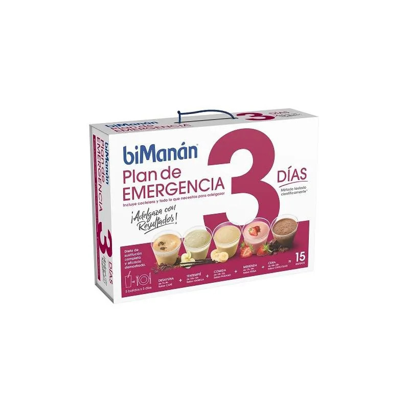 Bimanán 3 Day Emergency Plan | Perte de Poids Efficace | Kermatone