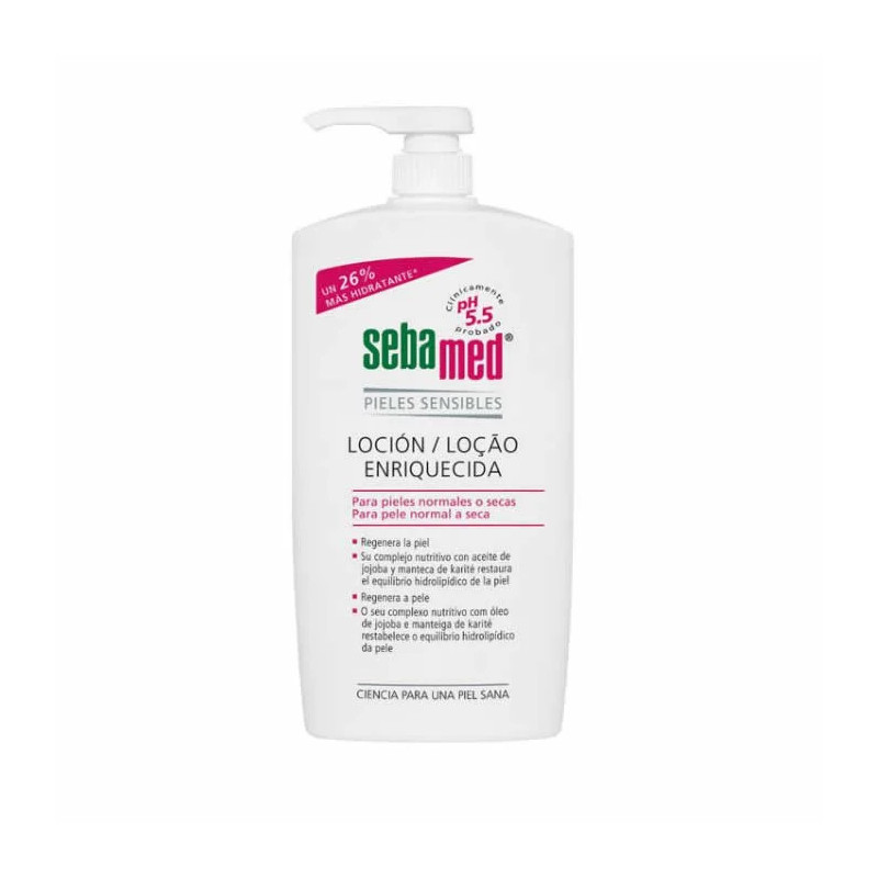 Lait Corps Hydratant Sébamed Peaux Sensibles - 750ml | Kermatone