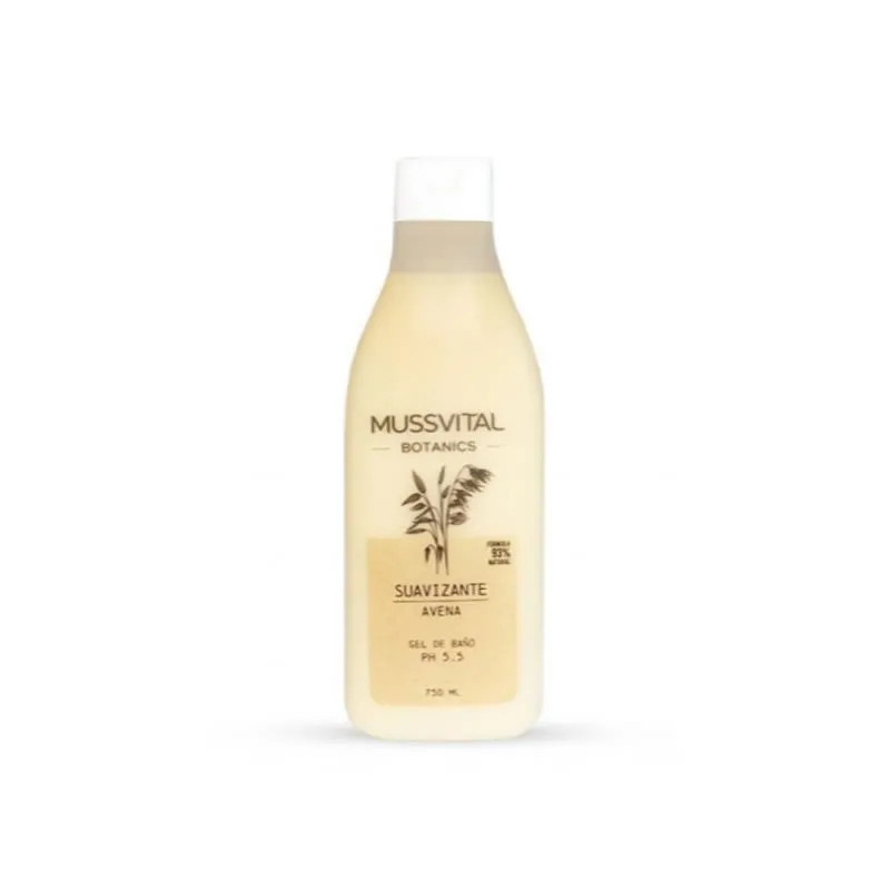Gel À L'avoine Mussvital Botanics 750ml - Kermatone