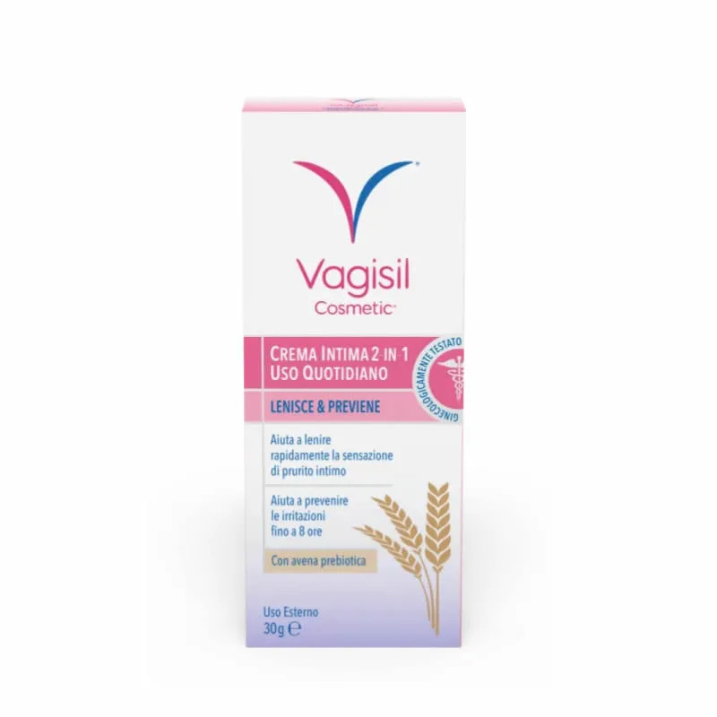 Crème Vagisil Intime 2 en 1 - Confort Quotidien | Kermatone