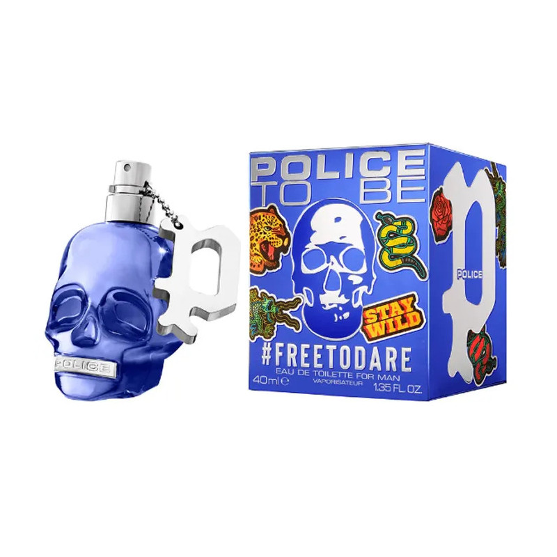 Police Freetodare Man Eau De Toilette - Fraîcheur & Audace | Kermatone