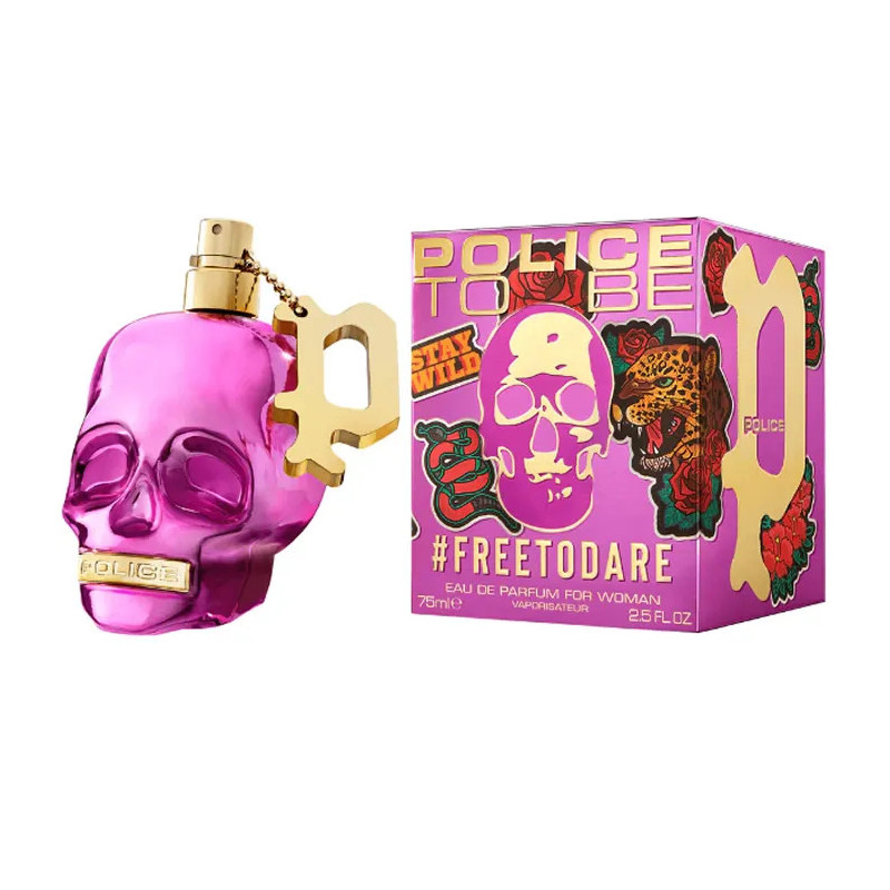Police To Be Freetodare Woman Eau De Parfum 75ml - Kermatone