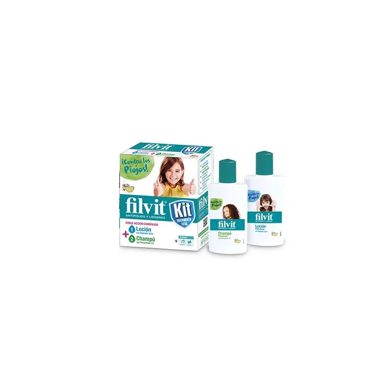 Filvit Anti Poux Lotion 100ml - Efficacité prouvée | Kermatone