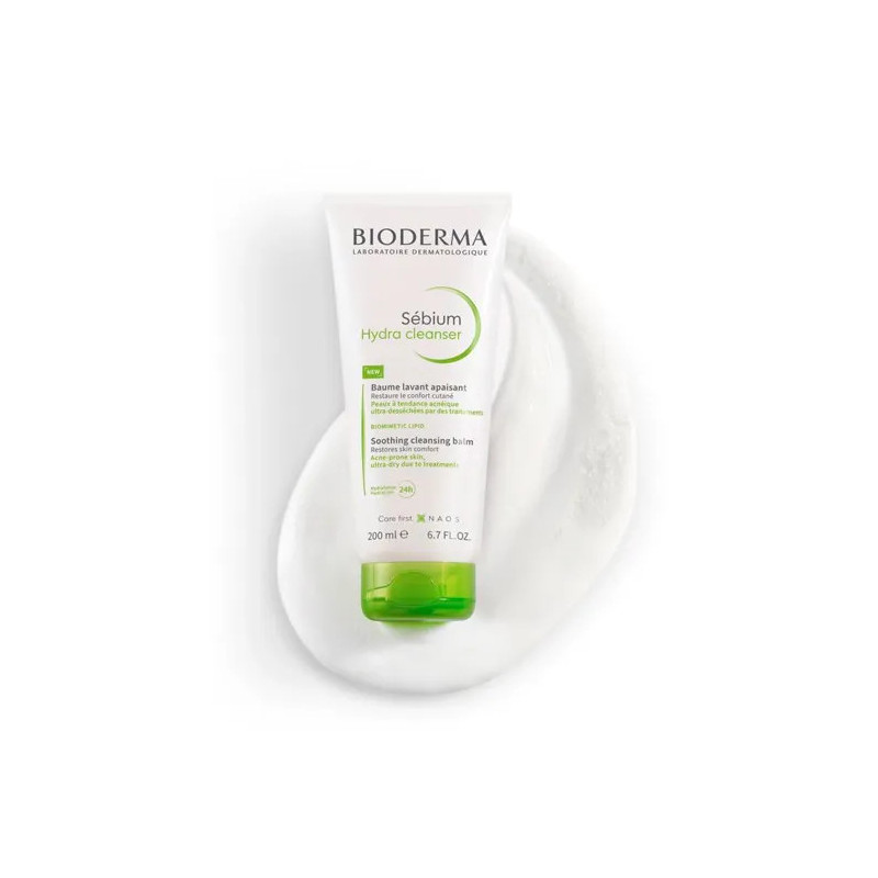 Bioderma Sebium Hydra Cleanser 200ml - Nettoyage & Hydratation | Kermatone