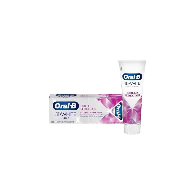 Oral-B Pâte 3D White Luxe Seductive Shine – Sourire Éclatant | Kermatone