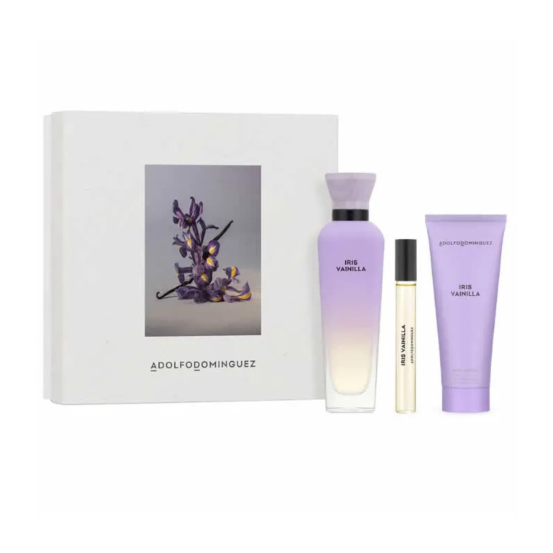 Adolfo Dominguez Iris Vainilla Eau De Parfum 120ml Coffret