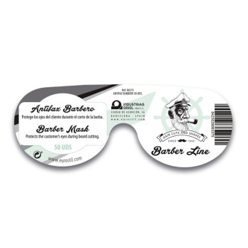 Masques Eurostil Barber Line Antifaz Barbero Noir - Kermatone