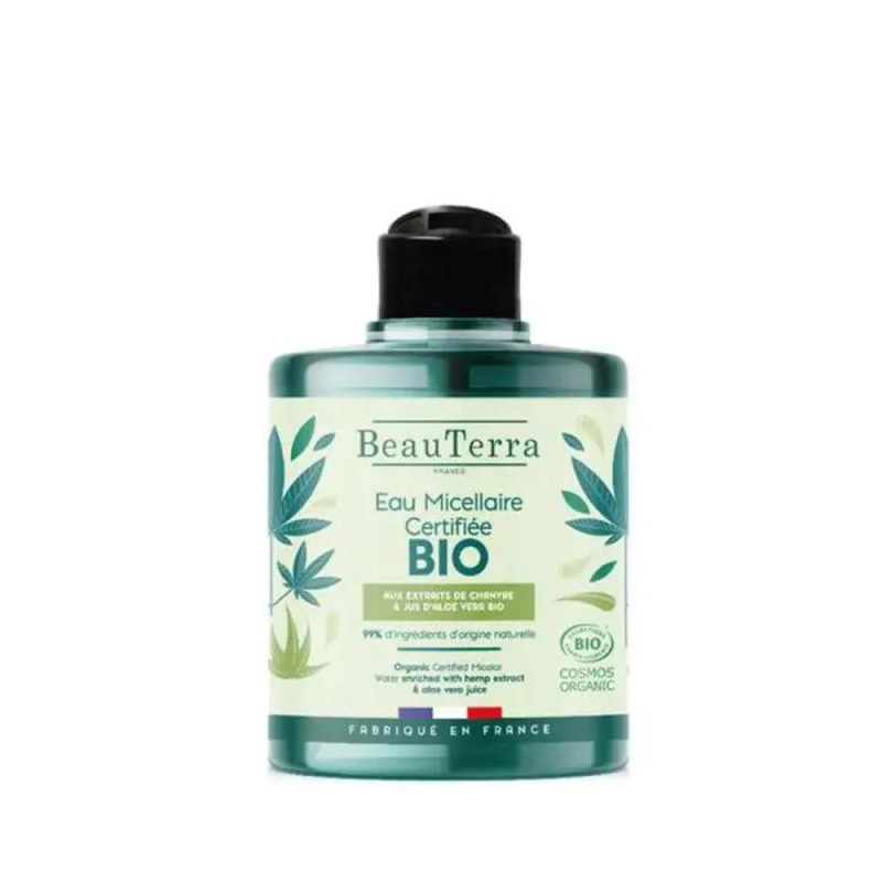 Beauterra Agua Micelar Bio 500ml – Démaquillez naturellement | Kermatone
