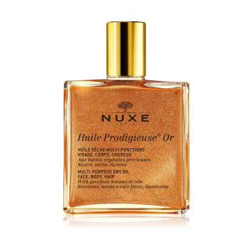 Nuxe Huile Prodigieuse Or 50ml - Éclat et Nutrition Kermatone