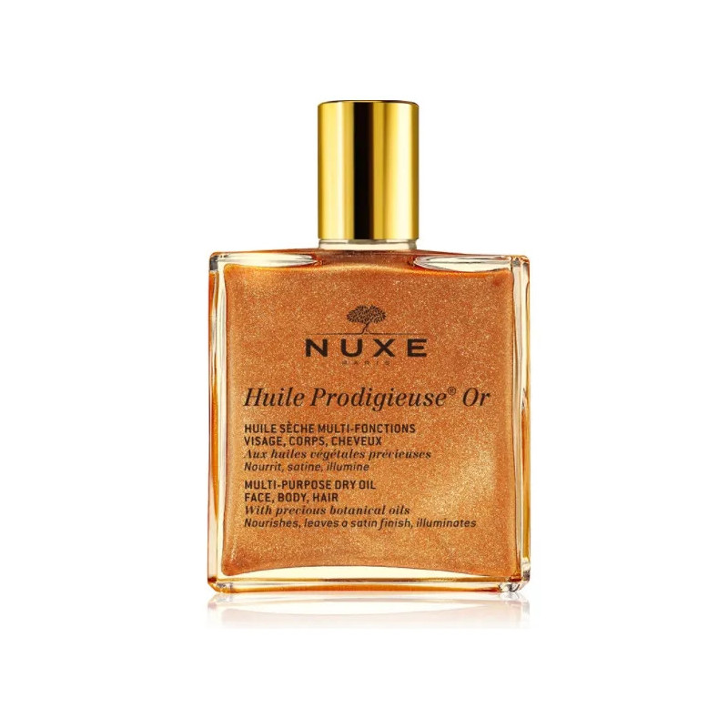 Nuxe Huile Prodigieuse Or 50ml - Éclat et Nutrition Kermatone