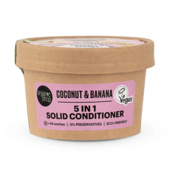 Conditionneur Natura Siberica Coconut & Banana 60g - Kermatone