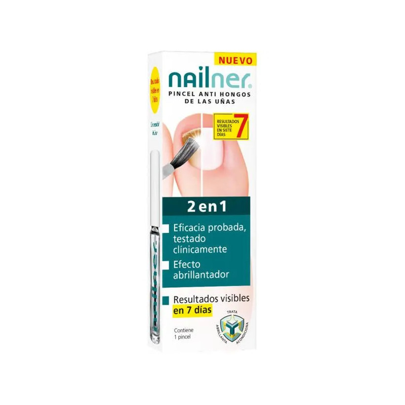 Brosse anti-champignons Nailner - Éclat & Santé Ongles Kermatone